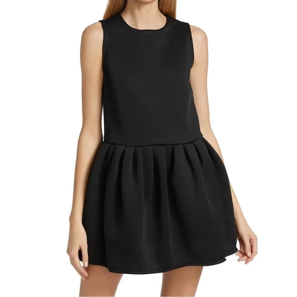 Max Mara Shock Flounce-Skirt Minidress size 8